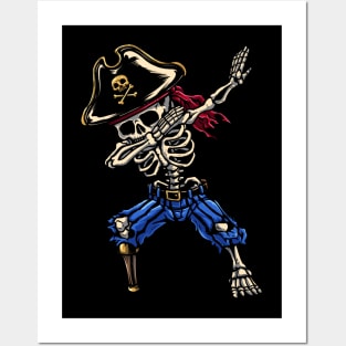 Pirate Dab Posters and Art